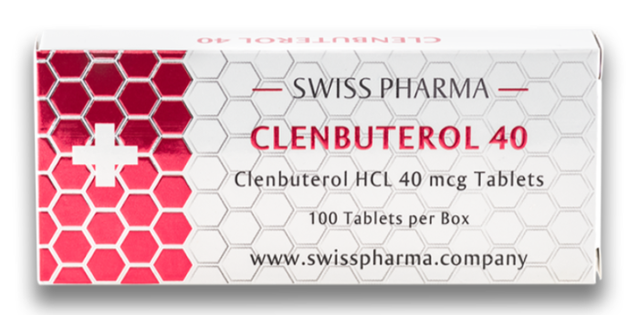 Swiss Pharma Clenbuterol 40mcg 100 Tablet