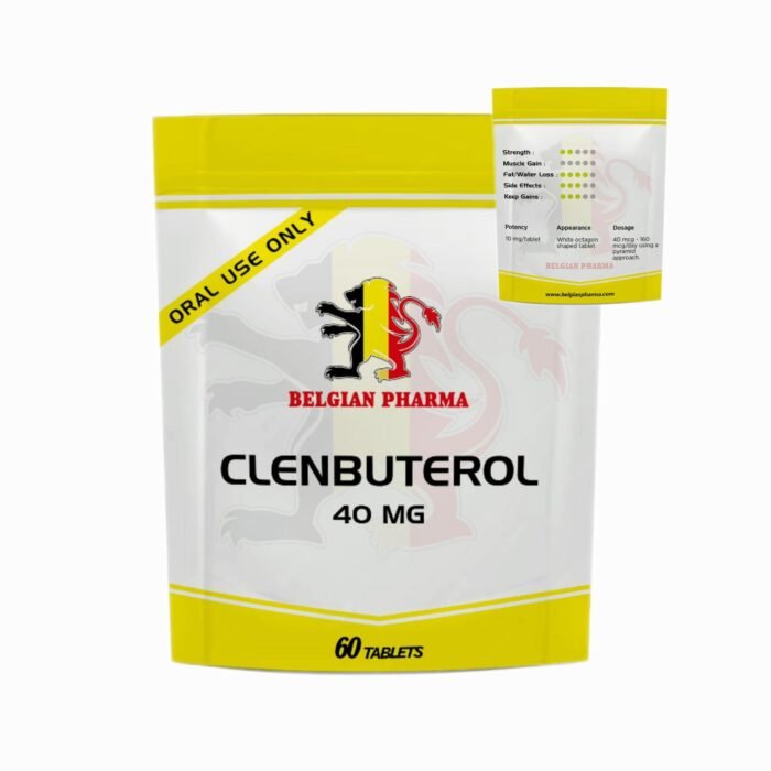 Belgian Pharma Clenbuterol 40 Mcg 60 Tablet