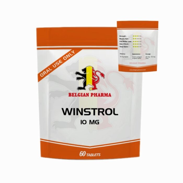 Belgian Pharma Winstrol ( Stanozolol ) 10 Mg 60 Tablet